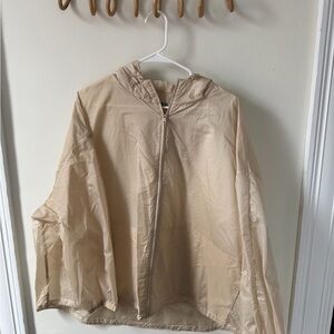Uniqlo Cream Hooded Jacket